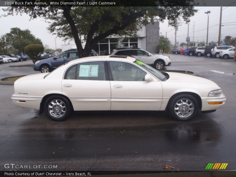 White Diamond Pearl / Light Cashmere 2004 Buick Park Avenue