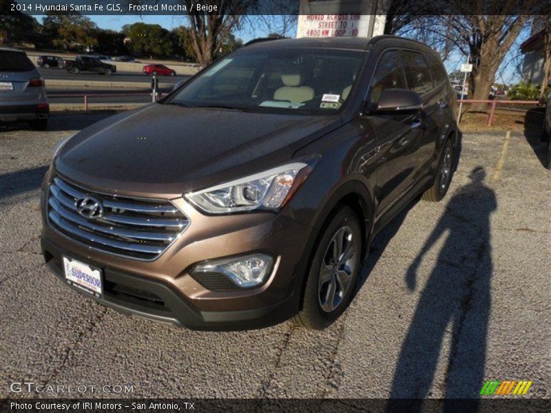 Frosted Mocha / Beige 2014 Hyundai Santa Fe GLS
