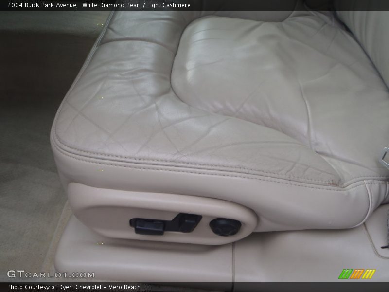White Diamond Pearl / Light Cashmere 2004 Buick Park Avenue