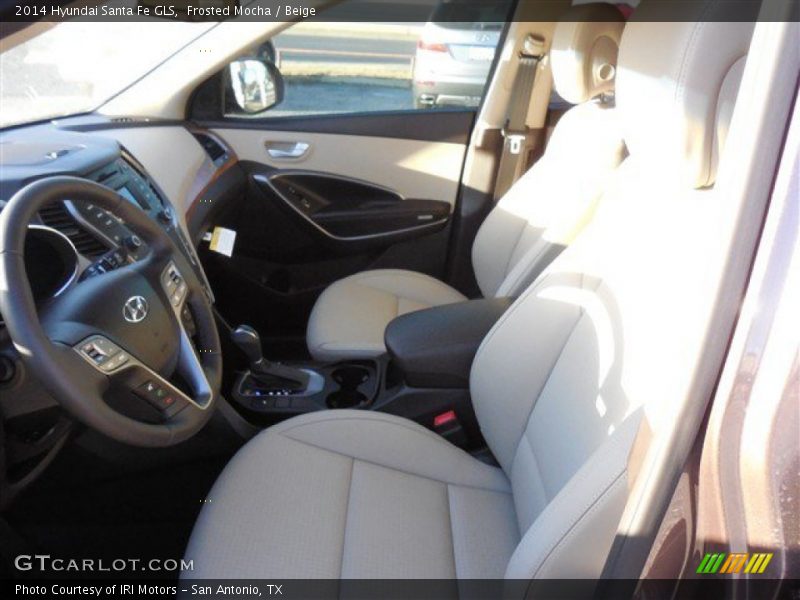 Frosted Mocha / Beige 2014 Hyundai Santa Fe GLS