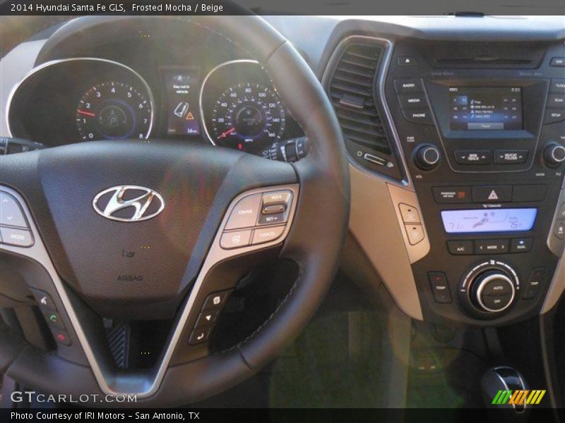 Frosted Mocha / Beige 2014 Hyundai Santa Fe GLS