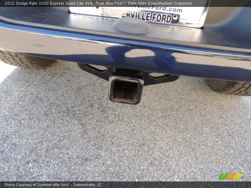 True Blue Pearl / Dark Slate Gray/Medium Graystone 2012 Dodge Ram 1500 Express Quad Cab 4x4