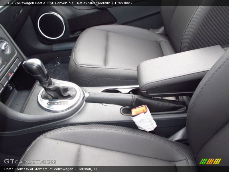 Reflex Silver Metallic / Titan Black 2014 Volkswagen Beetle 2.5L Convertible
