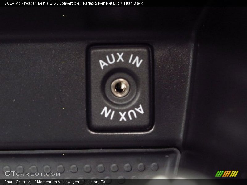 Reflex Silver Metallic / Titan Black 2014 Volkswagen Beetle 2.5L Convertible