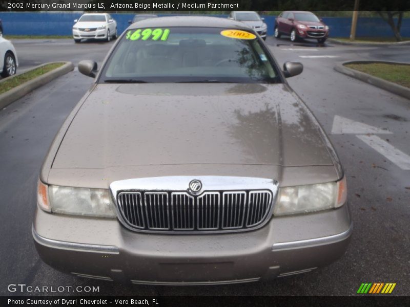 Arizona Beige Metallic / Medium Parchment 2002 Mercury Grand Marquis LS