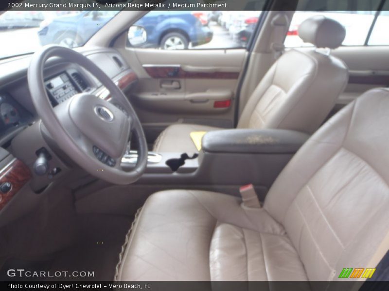 Arizona Beige Metallic / Medium Parchment 2002 Mercury Grand Marquis LS