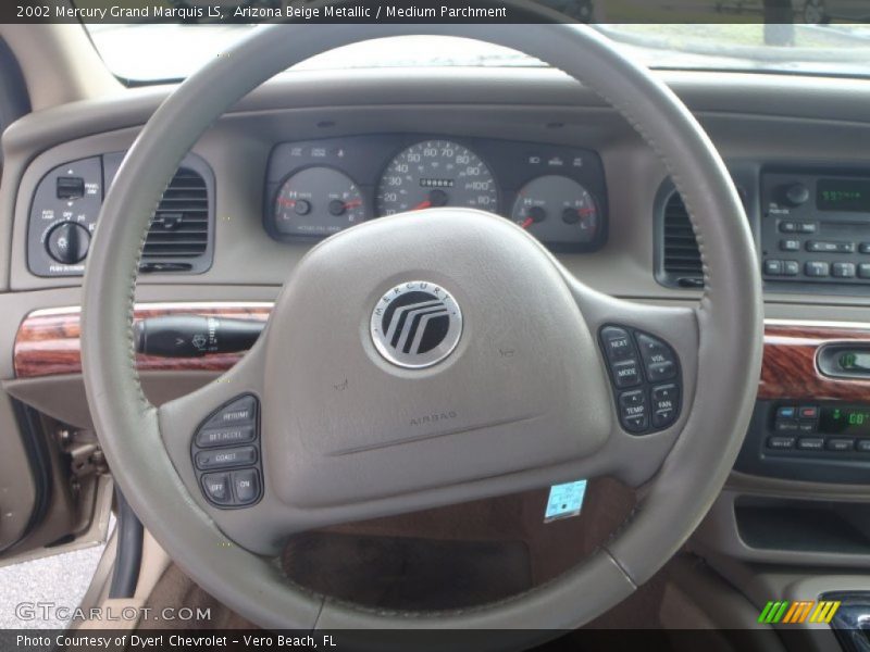 Arizona Beige Metallic / Medium Parchment 2002 Mercury Grand Marquis LS