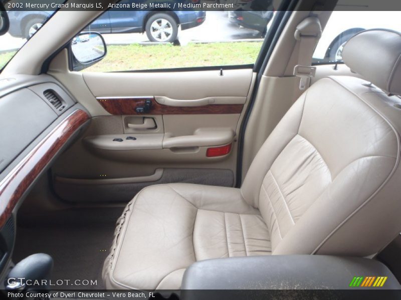 Arizona Beige Metallic / Medium Parchment 2002 Mercury Grand Marquis LS