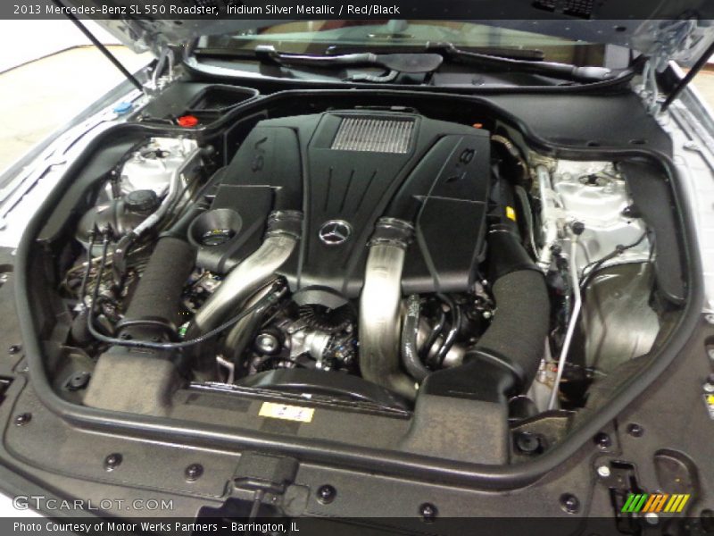  2013 SL 550 Roadster Engine - 4.6 Liter DI Twin-Turbocharged DOHC 32-Valve VVT V8
