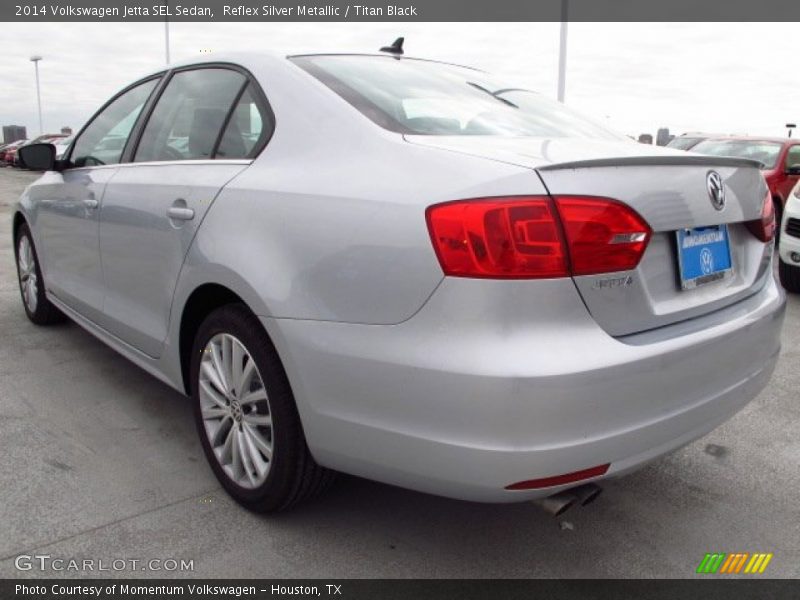 Reflex Silver Metallic / Titan Black 2014 Volkswagen Jetta SEL Sedan