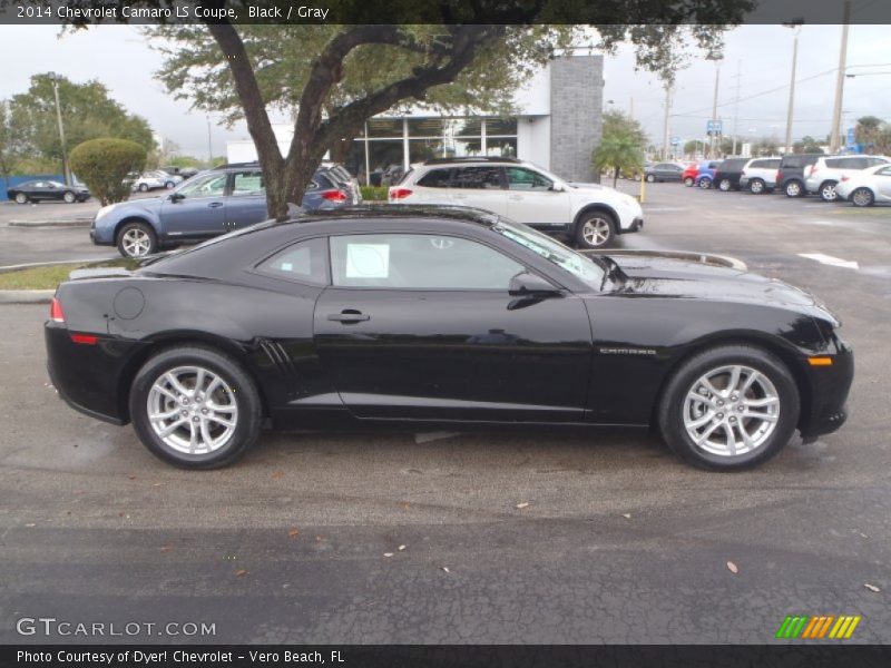 Black / Gray 2014 Chevrolet Camaro LS Coupe