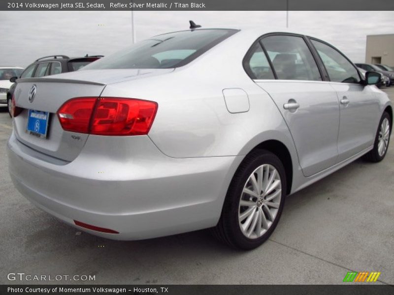 Reflex Silver Metallic / Titan Black 2014 Volkswagen Jetta SEL Sedan