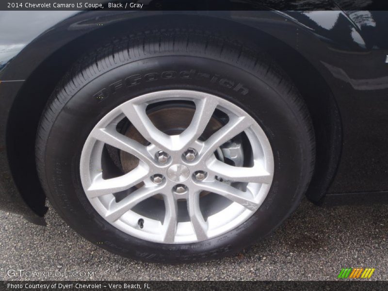Black / Gray 2014 Chevrolet Camaro LS Coupe