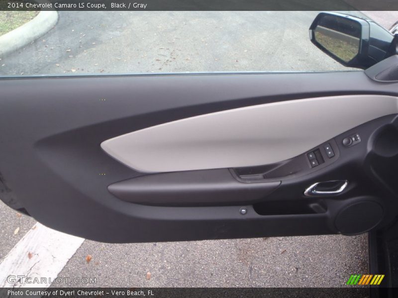 Black / Gray 2014 Chevrolet Camaro LS Coupe