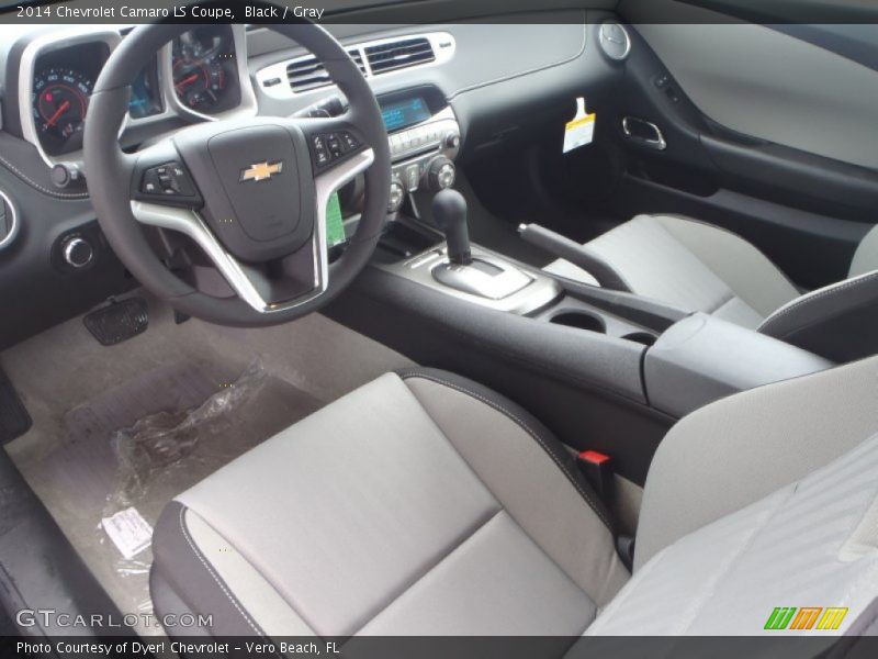 Gray Interior - 2014 Camaro LS Coupe 