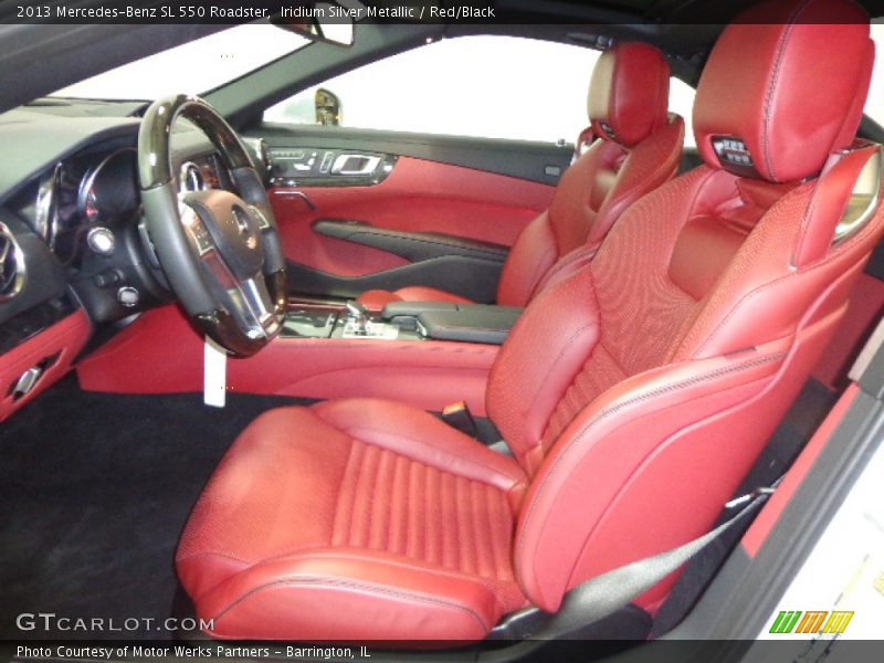 Front Seat of 2013 SL 550 Roadster