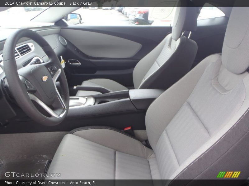 Front Seat of 2014 Camaro LS Coupe