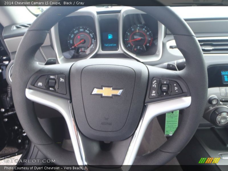 Black / Gray 2014 Chevrolet Camaro LS Coupe