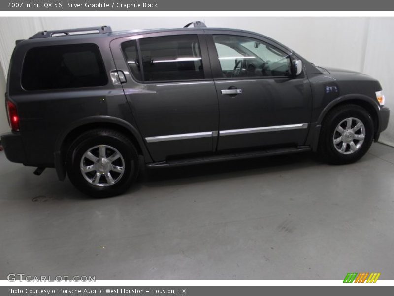 Silver Graphite / Graphite Black 2007 Infiniti QX 56