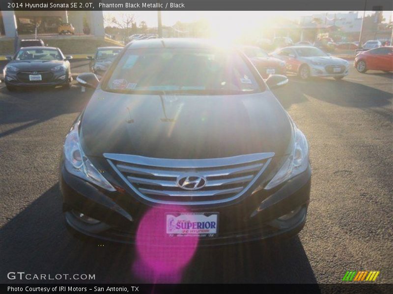 Phantom Black Metallic / Black 2014 Hyundai Sonata SE 2.0T