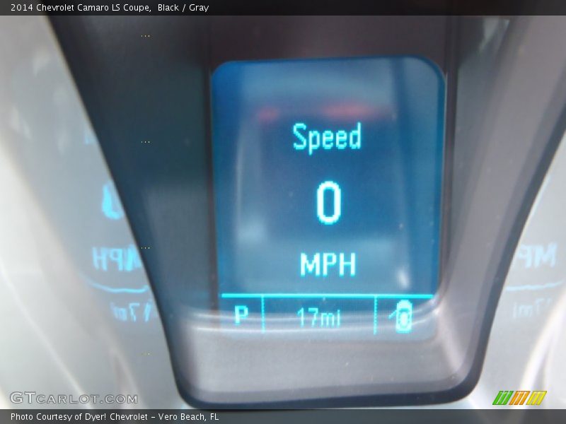 Black / Gray 2014 Chevrolet Camaro LS Coupe
