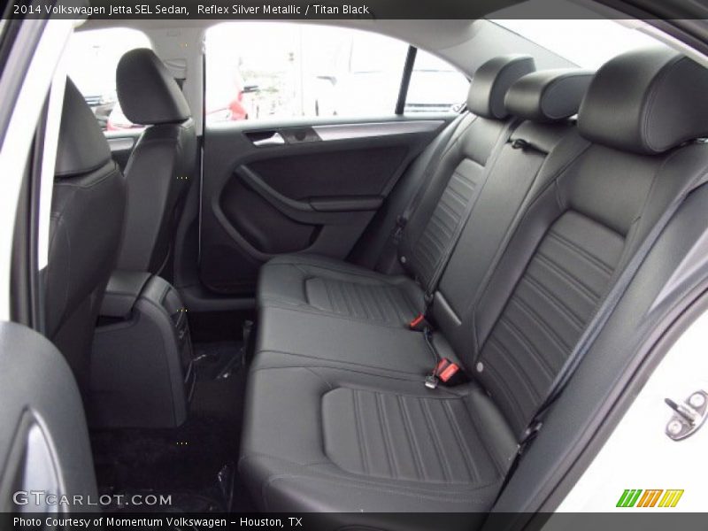 Reflex Silver Metallic / Titan Black 2014 Volkswagen Jetta SEL Sedan