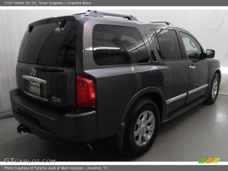 Silver Graphite / Graphite Black 2007 Infiniti QX 56