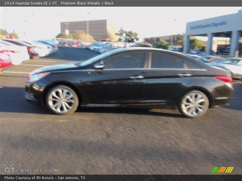 Phantom Black Metallic / Black 2014 Hyundai Sonata SE 2.0T