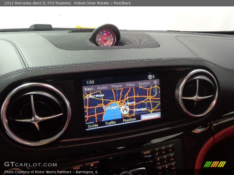 Navigation of 2013 SL 550 Roadster