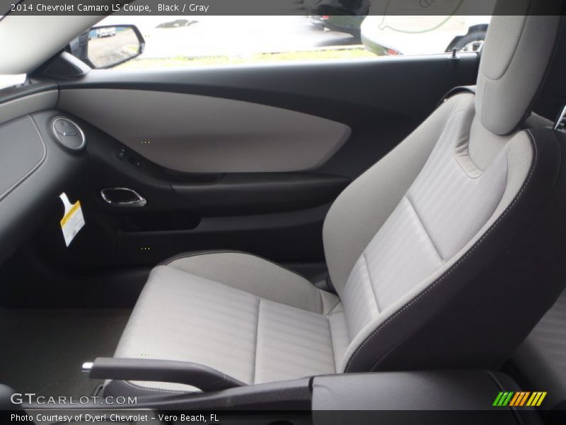 Black / Gray 2014 Chevrolet Camaro LS Coupe