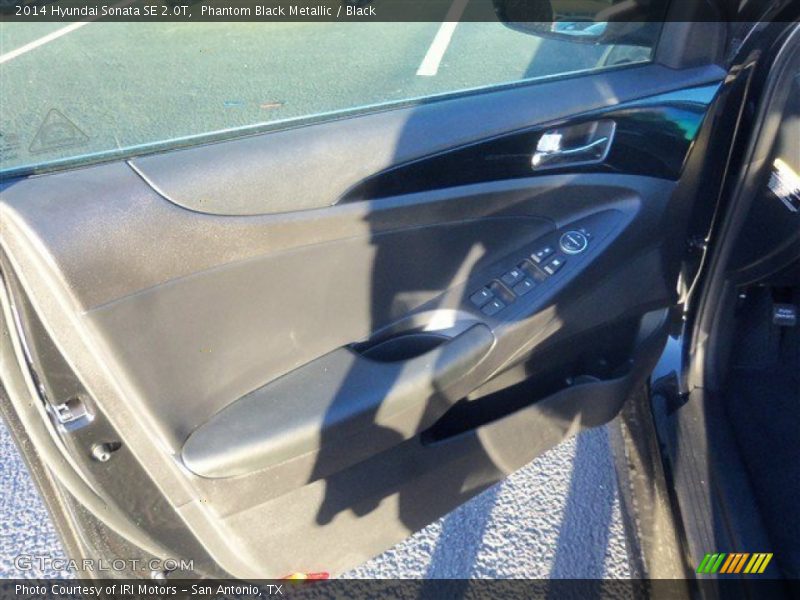 Phantom Black Metallic / Black 2014 Hyundai Sonata SE 2.0T