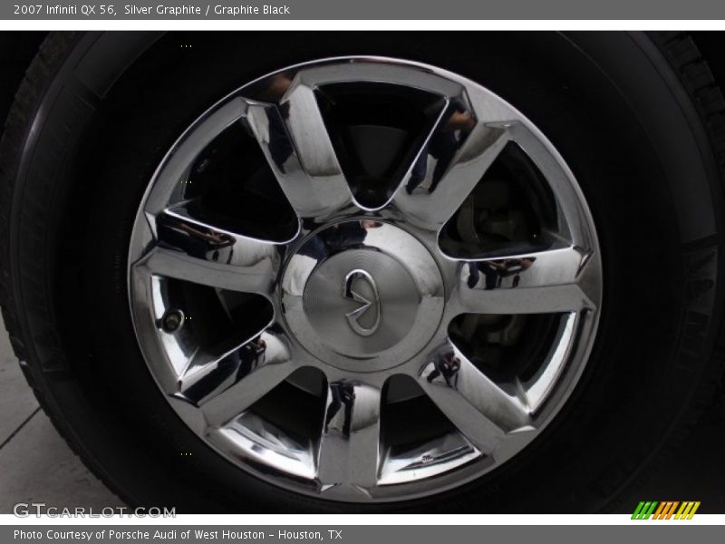 Silver Graphite / Graphite Black 2007 Infiniti QX 56