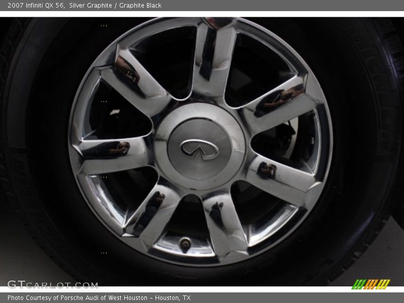 Silver Graphite / Graphite Black 2007 Infiniti QX 56