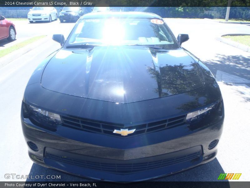 Black / Gray 2014 Chevrolet Camaro LS Coupe