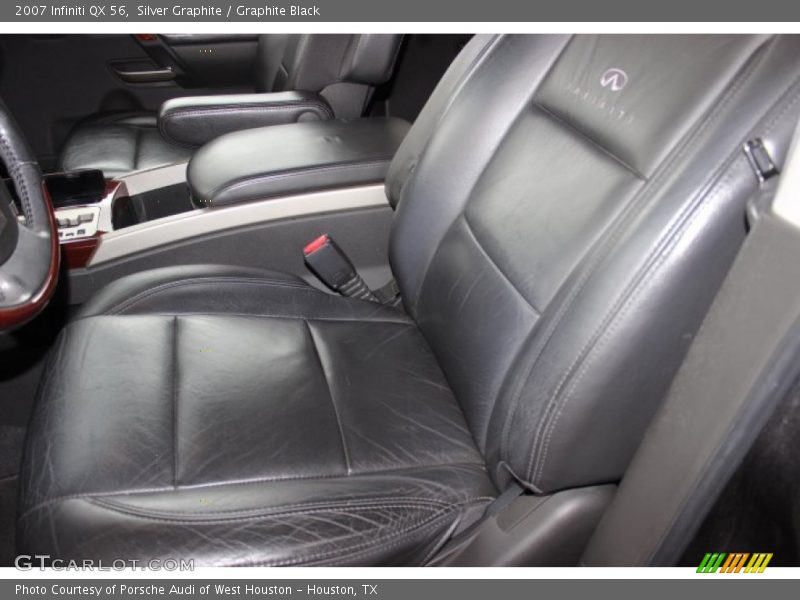 Silver Graphite / Graphite Black 2007 Infiniti QX 56