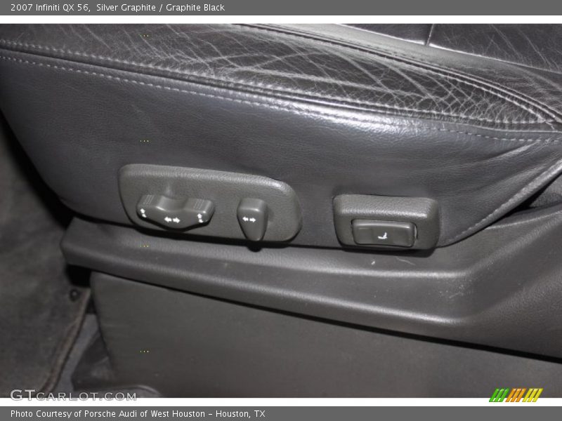 Silver Graphite / Graphite Black 2007 Infiniti QX 56