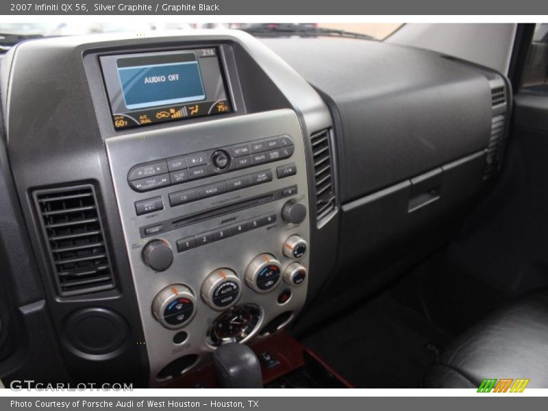 Silver Graphite / Graphite Black 2007 Infiniti QX 56