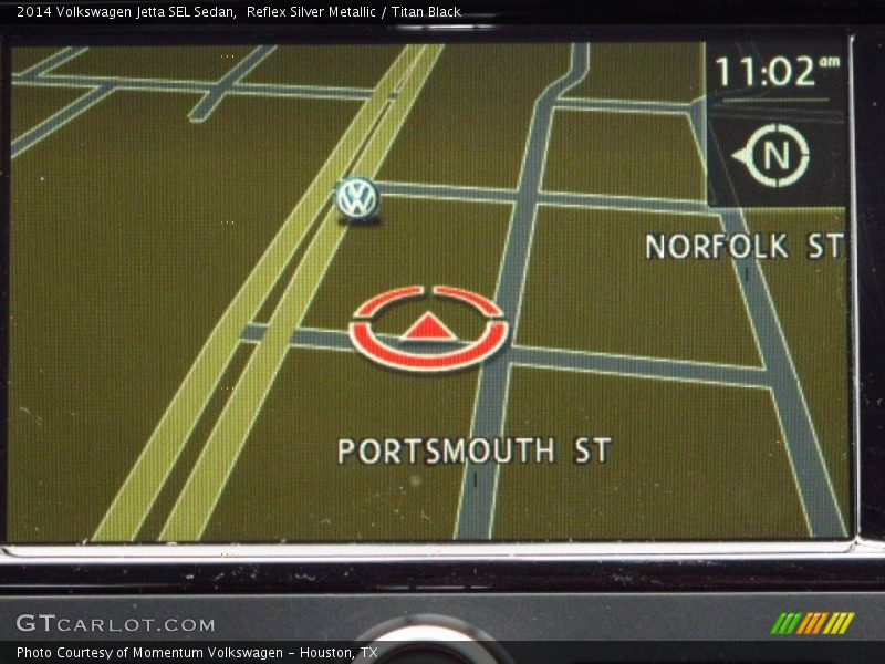 Reflex Silver Metallic / Titan Black 2014 Volkswagen Jetta SEL Sedan