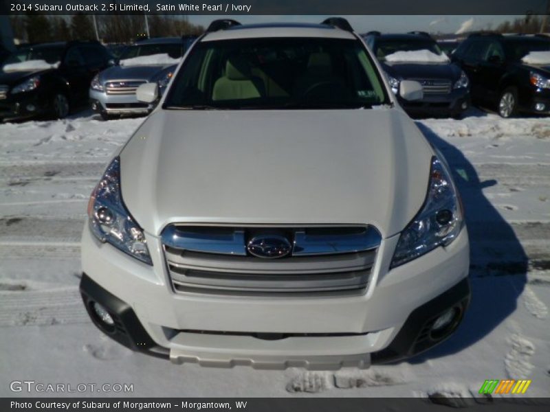  2014 Outback 2.5i Limited Satin White Pearl