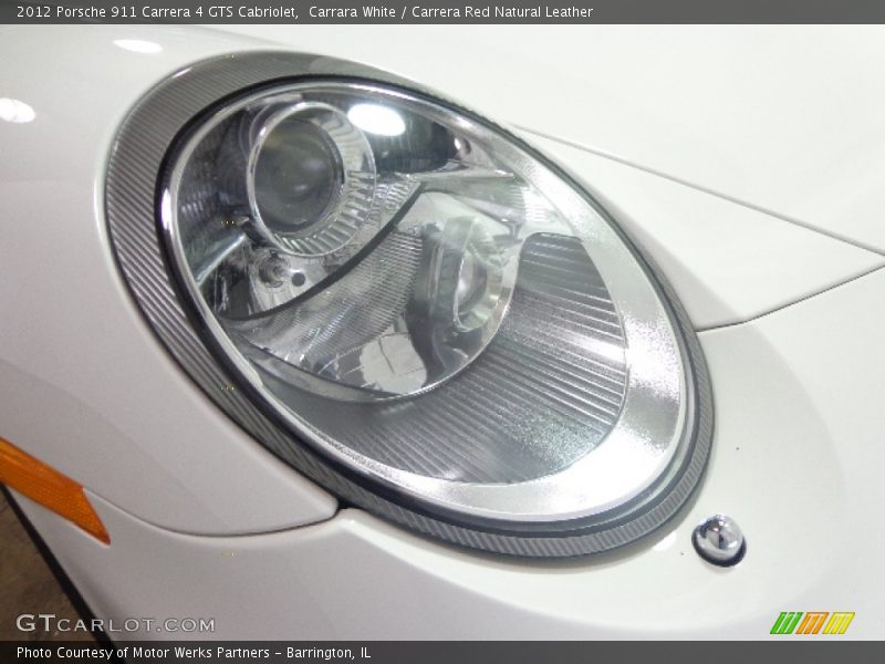 Carrara White / Carrera Red Natural Leather 2012 Porsche 911 Carrera 4 GTS Cabriolet