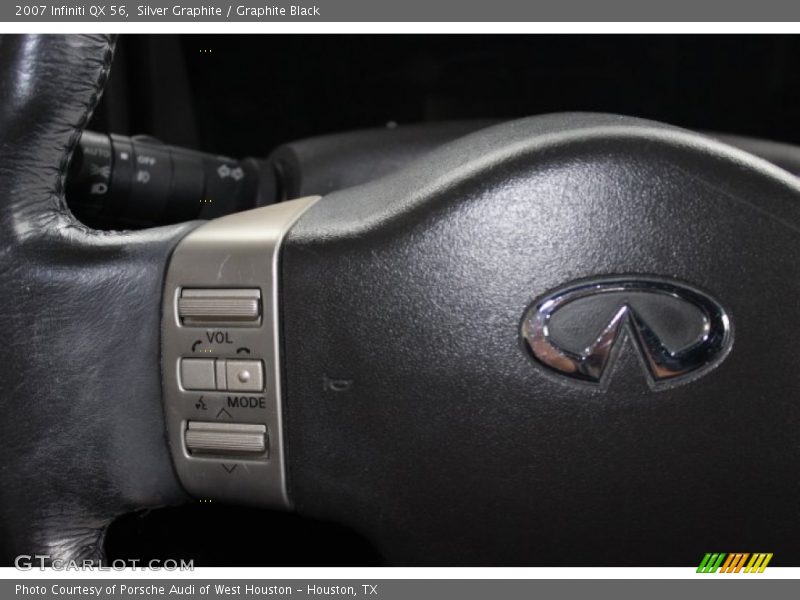 Silver Graphite / Graphite Black 2007 Infiniti QX 56