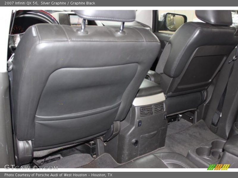 Silver Graphite / Graphite Black 2007 Infiniti QX 56
