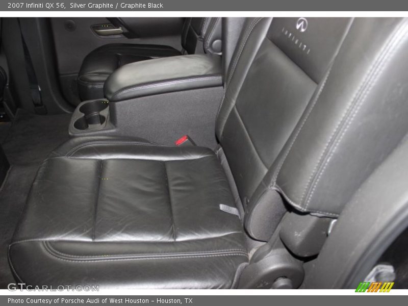 Silver Graphite / Graphite Black 2007 Infiniti QX 56