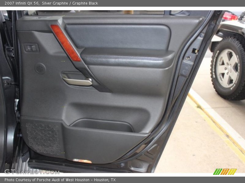 Silver Graphite / Graphite Black 2007 Infiniti QX 56