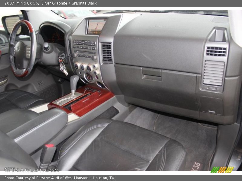 Silver Graphite / Graphite Black 2007 Infiniti QX 56