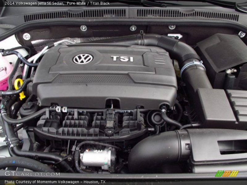 Pure White / Titan Black 2014 Volkswagen Jetta SE Sedan