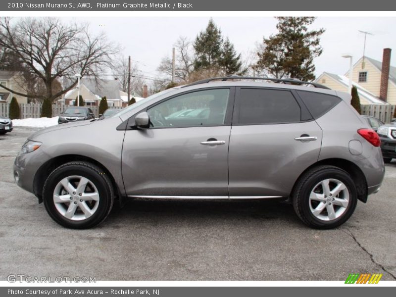Platinum Graphite Metallic / Black 2010 Nissan Murano SL AWD