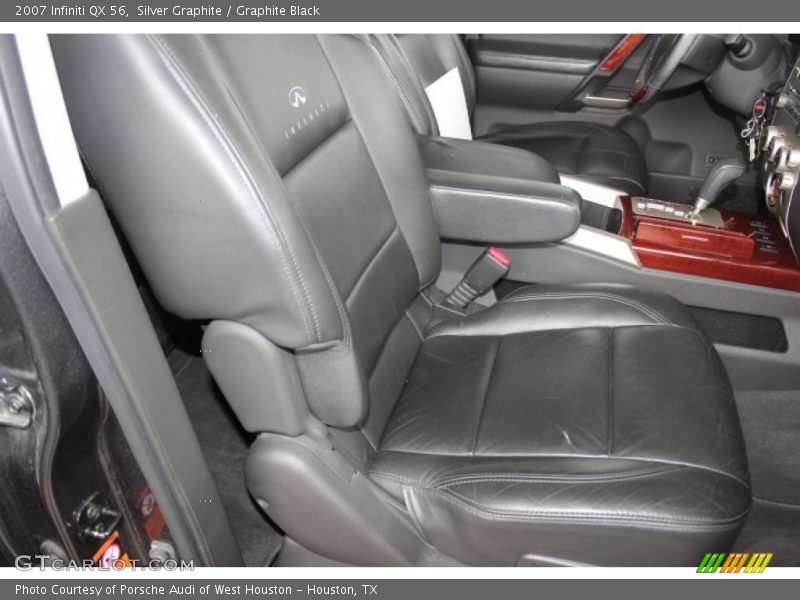 Silver Graphite / Graphite Black 2007 Infiniti QX 56