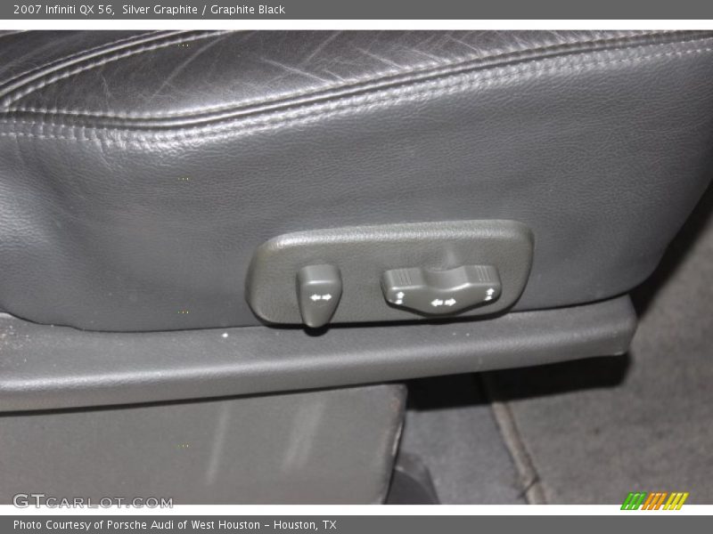 Silver Graphite / Graphite Black 2007 Infiniti QX 56