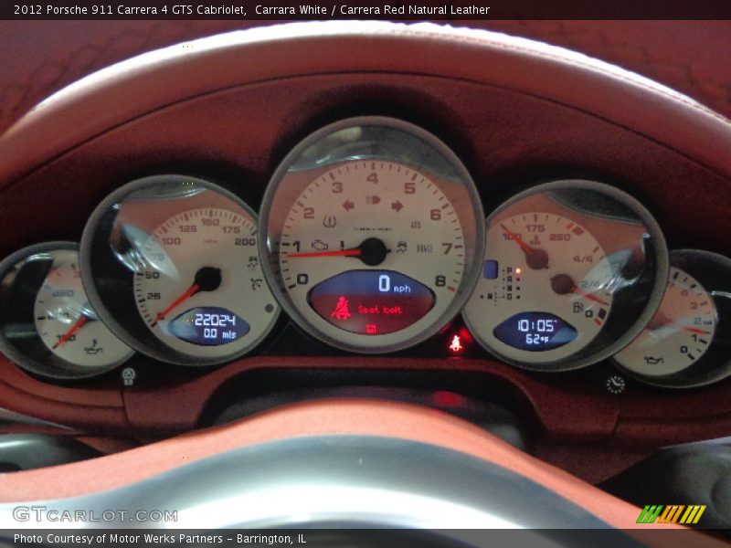  2012 911 Carrera 4 GTS Cabriolet Carrera 4 GTS Cabriolet Gauges